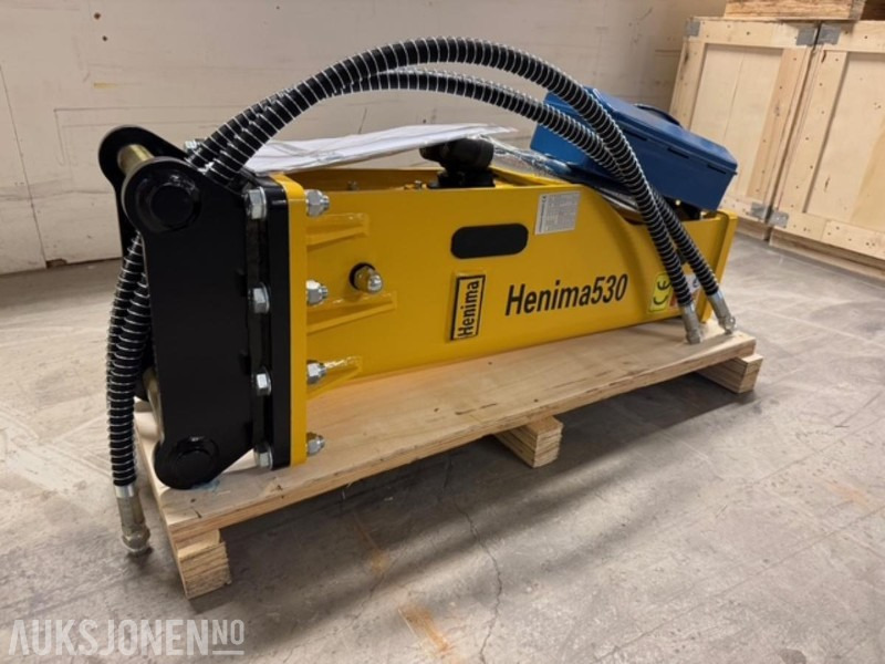 NY HENIMA PIGGHAMMER TIL 2,5-4,5 TONNS GRAVEMASKIN S40 - Hidrauliskais āmurs: foto 3 NY HENIMA PIGGHAMMER TIL 2,5-4,5 TONNS GRAVEMASKIN S40 - Hidrauliskais āmurs: foto 3