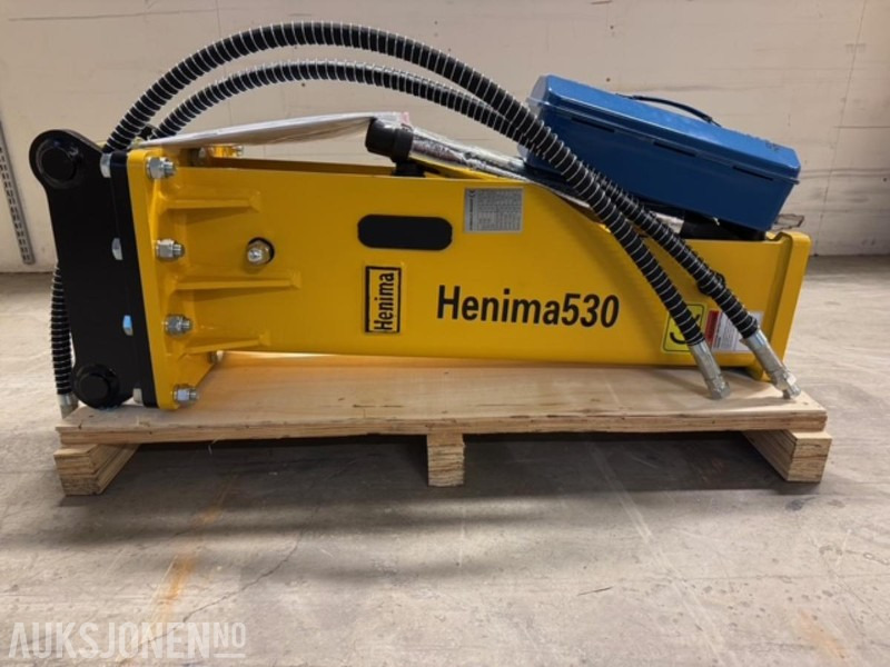 NY HENIMA PIGGHAMMER TIL 2,5-4,5 TONNS GRAVEMASKIN S40 - Hidrauliskais āmurs: foto 1 NY HENIMA PIGGHAMMER TIL 2,5-4,5 TONNS GRAVEMASKIN S40 - Hidrauliskais āmurs: foto 1
