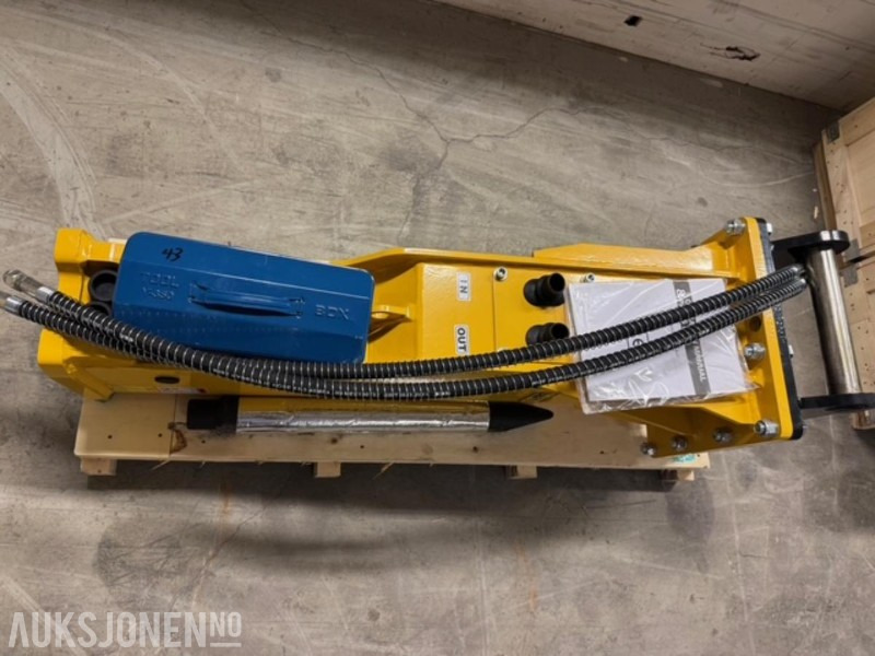 NY HENIMA PIGGHAMMER TIL 6-9 TONNS GRAVEMASKIN S50 M/GARANTI ****INGEN MINSTEPRIS**** - Hidrauliskais āmurs: foto 4 NY HENIMA PIGGHAMMER TIL 6-9 TONNS GRAVEMASKIN S50 M/GARANTI ****INGEN MINSTEPRIS**** - Hidrauliskais āmurs: foto 4