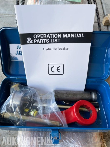 NY KM 530 PIGGHAMMER s40-FESTE CE merket FABRIKKGARANTI - Hidrauliskais āmurs: foto 3 NY KM 530 PIGGHAMMER s40-FESTE CE merket FABRIKKGARANTI - Hidrauliskais āmurs: foto 3