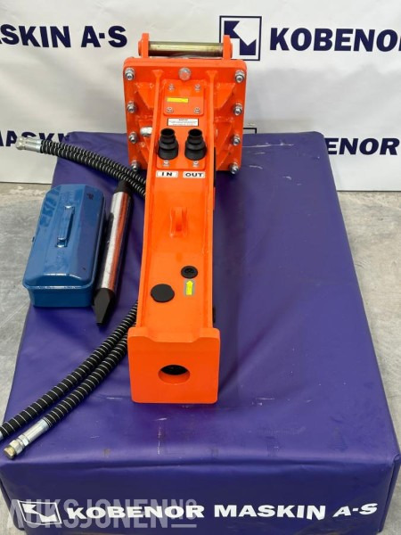 NY KM 530 PIGGHAMMER s40-FESTE CE merket FABRIKKGARANTI - Hidrauliskais āmurs: foto 2 NY KM 530 PIGGHAMMER s40-FESTE CE merket FABRIKKGARANTI - Hidrauliskais āmurs: foto 2