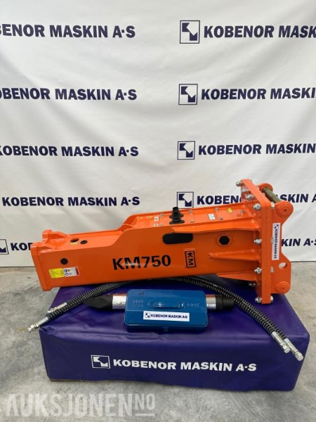 NY KM 750 Pigghammer s40/s50 CE merket FABRIKKGARANTI - Hidrauliskais āmurs: foto 1 NY KM 750 Pigghammer s40/s50 CE merket FABRIKKGARANTI - Hidrauliskais āmurs: foto 1