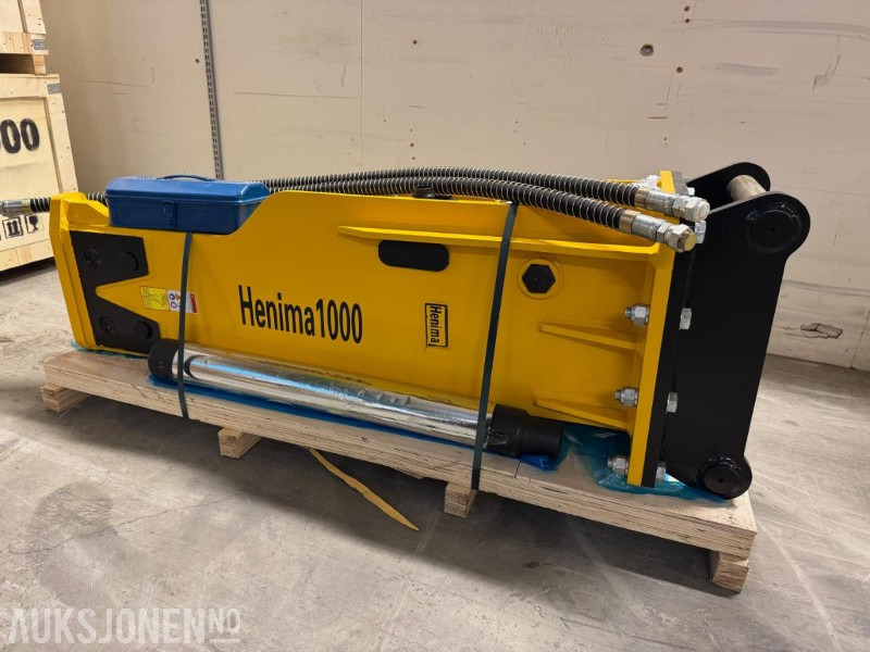 Ny Henima pigghammer til 10-15 tonns gravemaskin S60 m/garanti - Hidrauliskais āmurs: foto 1 Ny Henima pigghammer til 10-15 tonns gravemaskin S60 m/garanti - Hidrauliskais āmurs: foto 1
