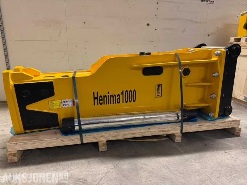 Ny Henima pigghammer til 10-15 tonns gravemaskin S60 m/garanti - Hidrauliskais āmurs: foto 2 Ny Henima pigghammer til 10-15 tonns gravemaskin S60 m/garanti - Hidrauliskais āmurs: foto 2