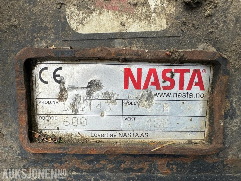 S-60 Nasta Smalskuffe 370 Liter - Papildaprīkojums - Celtniecības tehnika: foto 4 S-60 Nasta Smalskuffe 370 Liter - Papildaprīkojums - Celtniecības tehnika: foto 4