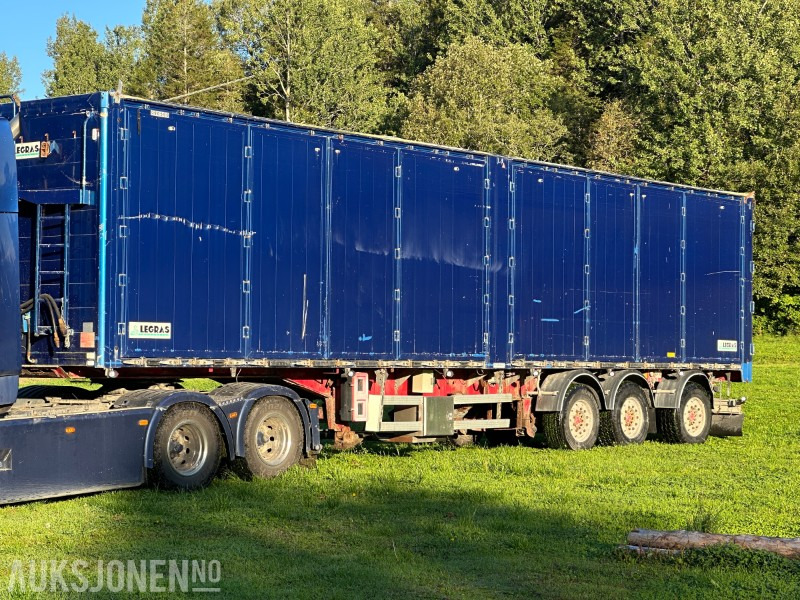 2003 Legras SEMI Walking floor Flishenger - Piekabe: foto 1 2003 Legras SEMI Walking floor Flishenger - Piekabe: foto 1