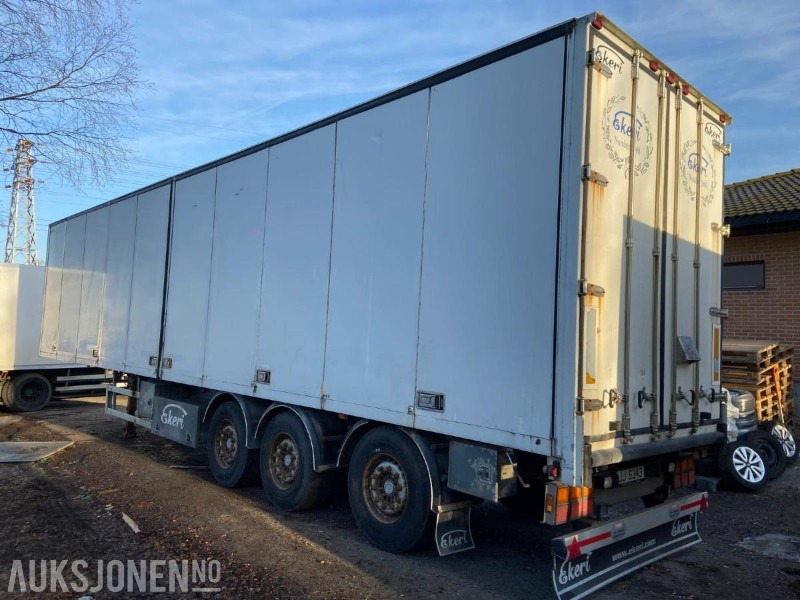 2004 Ekeri L3 skap-semitrailer – 36 200 kg nyttelast - Piekabe: foto 1 2004 Ekeri L3 skap-semitrailer – 36 200 kg nyttelast - Piekabe: foto 1