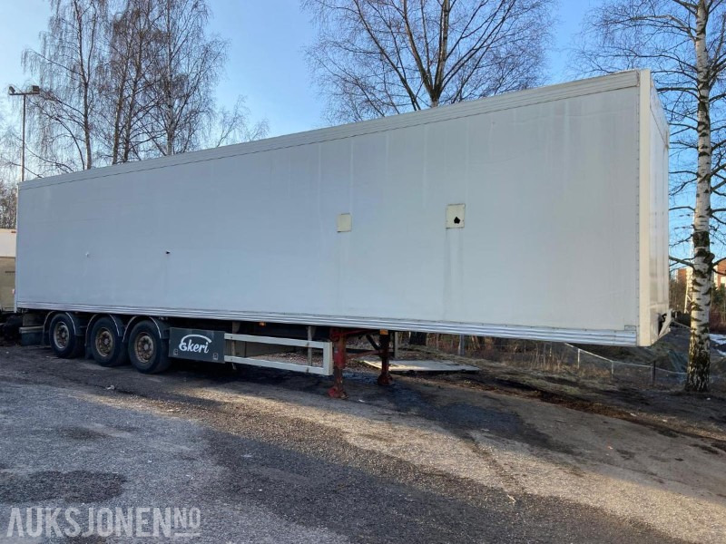 2004 Ekeri L3 skap-semitrailer – 36 200 kg nyttelast - Piekabe: foto 2 2004 Ekeri L3 skap-semitrailer – 36 200 kg nyttelast - Piekabe: foto 2