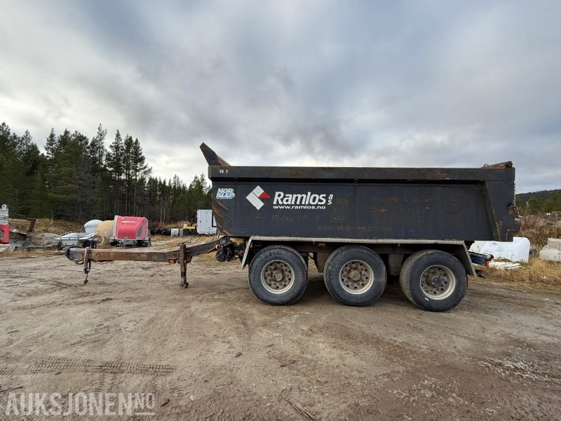 2004 Nor Slep PHV24 3-akslet dumperhenger - Piekabe: foto 2 2004 Nor Slep PHV24 3-akslet dumperhenger - Piekabe: foto 2
