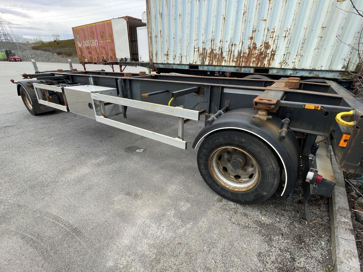 2013 HFR 2 Axle Full Trailer Containerchassie. 2 akslet. - Piekabe: foto 3 2013 HFR 2 Axle Full Trailer Containerchassie. 2 akslet. - Piekabe: foto 3