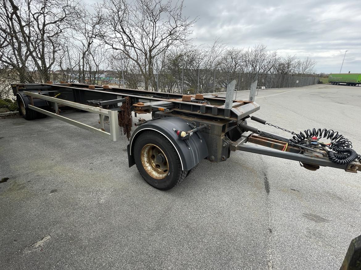2013 HFR 2 Axle Full Trailer Containerchassie. 2 akslet. - Piekabe: foto 2 2013 HFR 2 Axle Full Trailer Containerchassie. 2 akslet. - Piekabe: foto 2