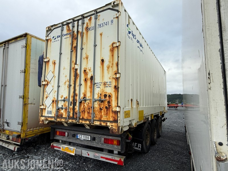 2013 HFR trippelkjerre med container - Piekabe: foto 3 2013 HFR trippelkjerre med container - Piekabe: foto 3