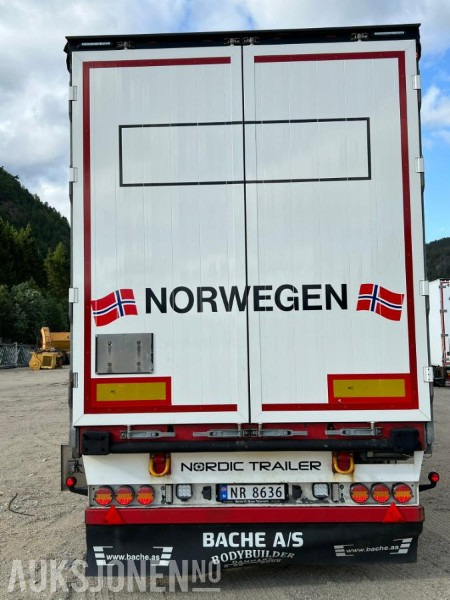 2015 NORDIC TRAILER S342 Alu Alcoa-felger Løft på første aksel Arbeidslys - Piekabe: foto 5 2015 NORDIC TRAILER S342 Alu Alcoa-felger Løft på første aksel Arbeidslys - Piekabe: foto 5