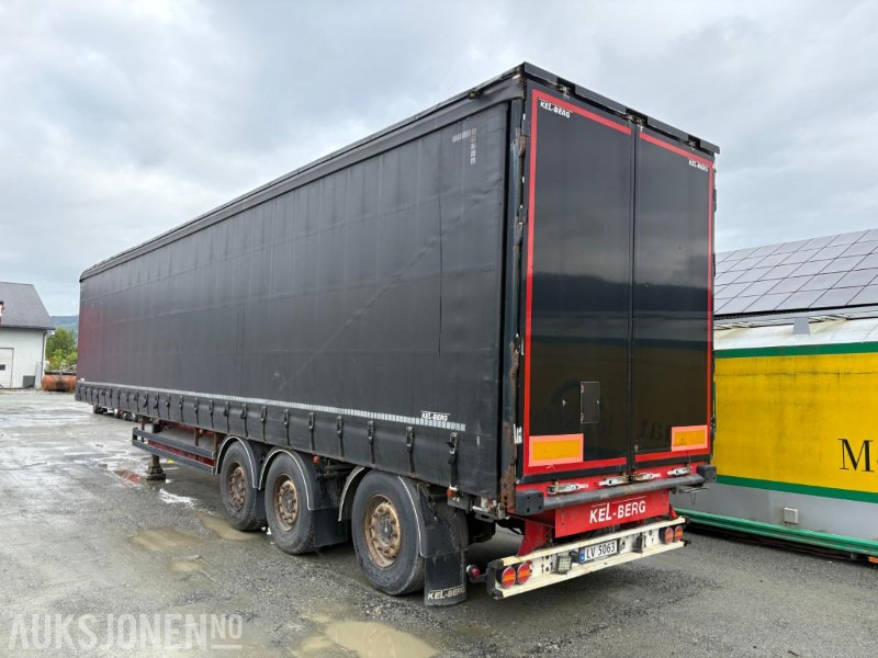 2016 Kel-Berg Gardintralle med sving på aksel 3. - Piekabe: foto 3 2016 Kel-Berg Gardintralle med sving på aksel 3. - Piekabe: foto 3