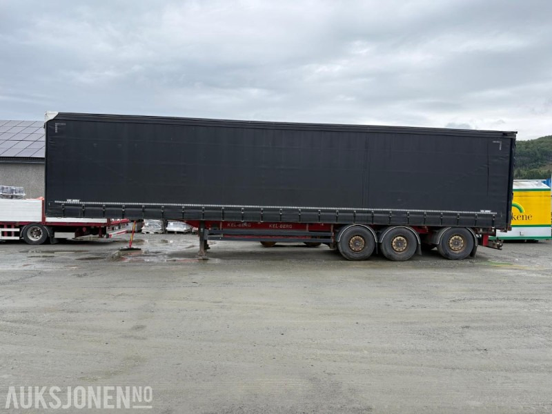 2016 Kel-Berg Gardintralle med sving på aksel 3. - Piekabe: foto 2 2016 Kel-Berg Gardintralle med sving på aksel 3. - Piekabe: foto 2