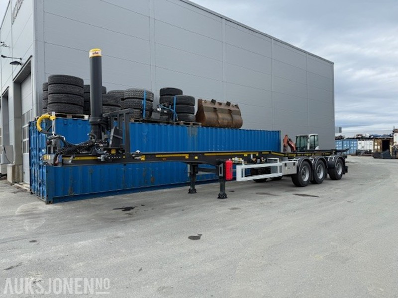 2025 INVEPE JOLUSO containersemi med tipp - ny-garanti - Piekabe: foto 1 2025 INVEPE JOLUSO containersemi med tipp - ny-garanti - Piekabe: foto 1