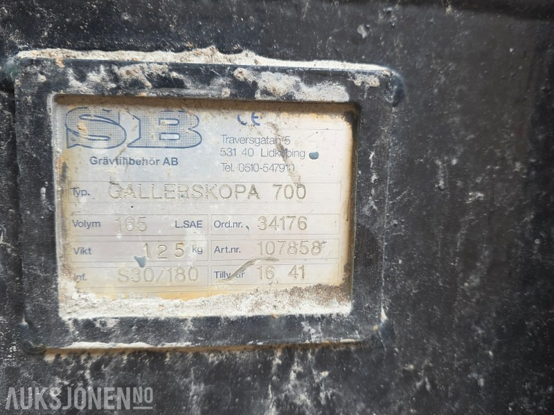 SB Sorteringsskuff 700 S30 - Celtniecības maisītājs: foto 5 SB Sorteringsskuff 700 S30 - Celtniecības maisītājs: foto 5