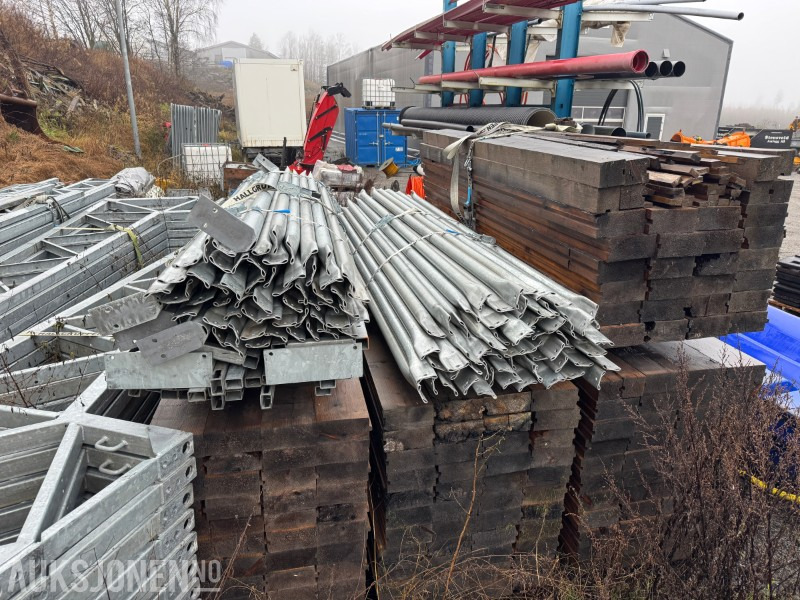 Stålhall 450 m² – demontert lagerhall med duk, klar for opplasting - Celtniecības maisītājs: foto 3 Stålhall 450 m² – demontert lagerhall med duk, klar for opplasting - Celtniecības maisītājs: foto 3