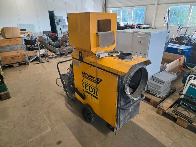 Celtniecības maisītājs Thermox TB110 90kW Varmluftsaggregat + Weelu T-100 deleaggregat: foto 1