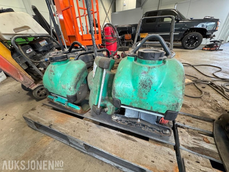 Vibroplater 90 kg / 2 stk - Veltnis: foto 1 Vibroplater 90 kg / 2 stk - Veltnis: foto 1