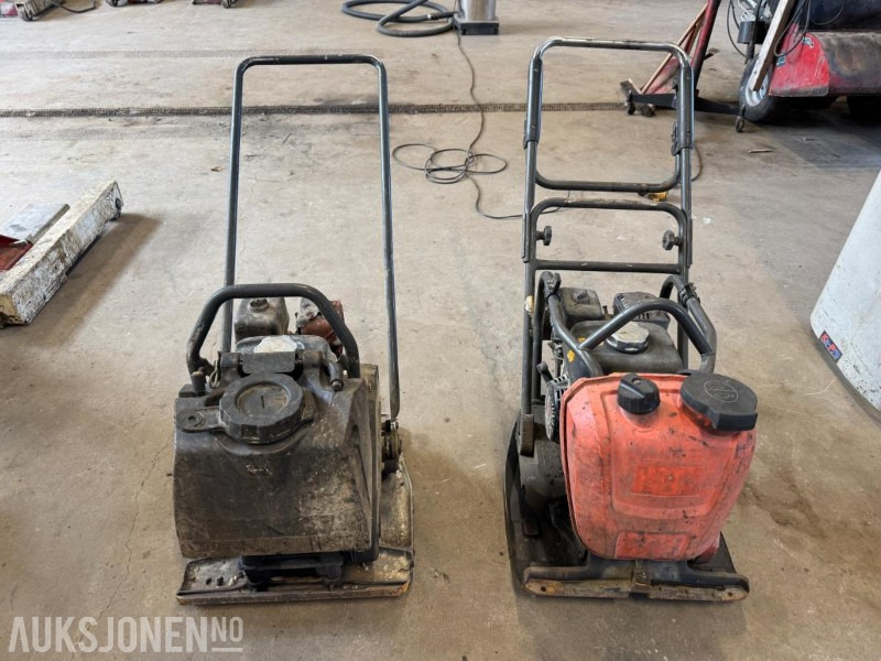 Vibroplater 90 kg / 2 stk - Veltnis: foto 2 Vibroplater 90 kg / 2 stk - Veltnis: foto 2