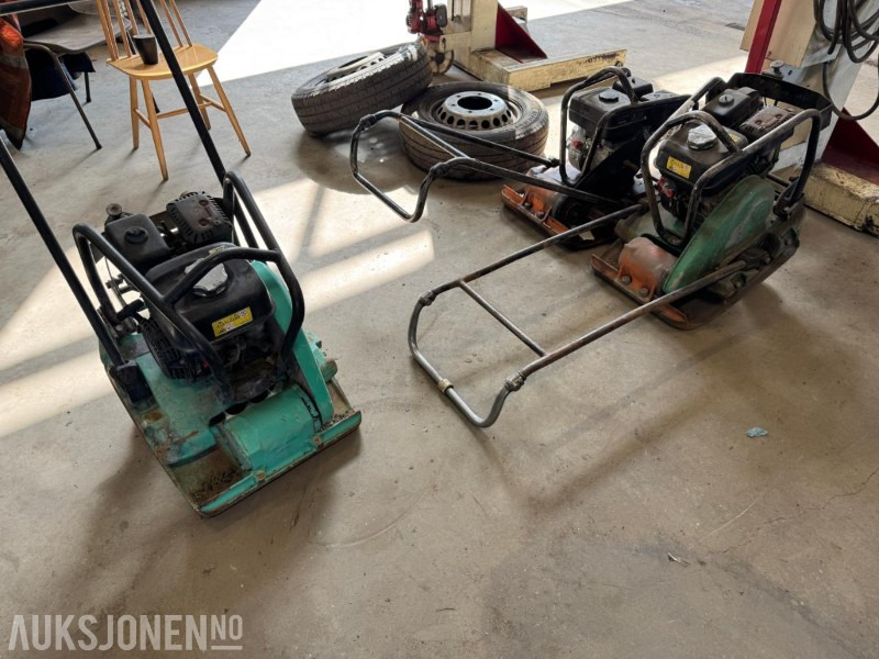 Vibroplater 90 kg / 3 stk - Veltnis: foto 1 Vibroplater 90 kg / 3 stk - Veltnis: foto 1