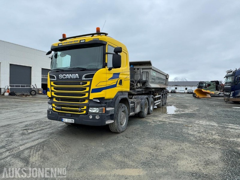2017 Scania R580 V8 6X4 Trekker - Hydraulikk - Navreduksjon - 330000KM - Vilcējs: foto 1 2017 Scania R580 V8 6X4 Trekker - Hydraulikk - Navreduksjon - 330000KM - Vilcējs: foto 1