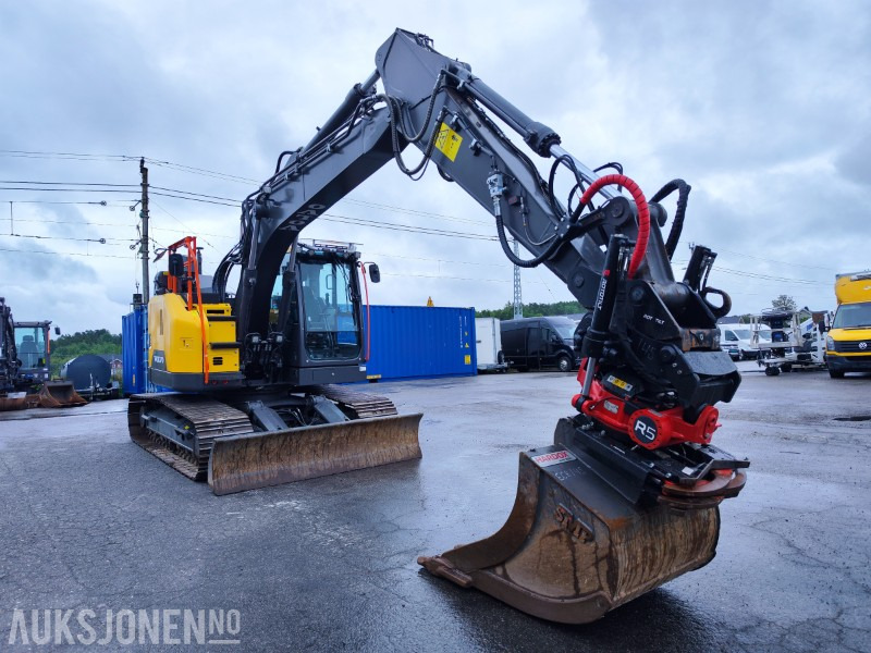 Volvo ECR145EL. GPS, R5 med grip, Oilquick, hammer, klype ++ - Ekskavators: foto 4 Volvo ECR145EL. GPS, R5 med grip, Oilquick, hammer, klype ++ - Ekskavators: foto 4
