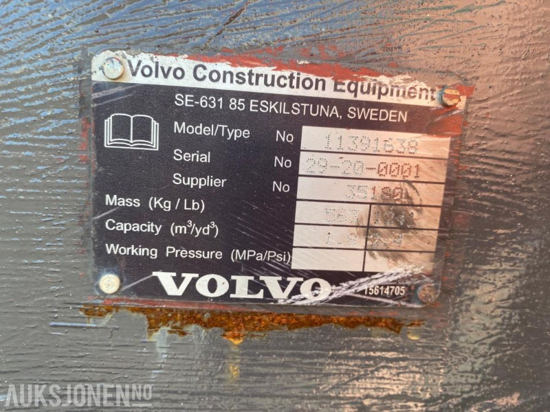 Volvo Skuffe nesten ny 2,20 - Riteņu iekrāvējs: foto 4 Volvo Skuffe nesten ny 2,20 - Riteņu iekrāvējs: foto 4
