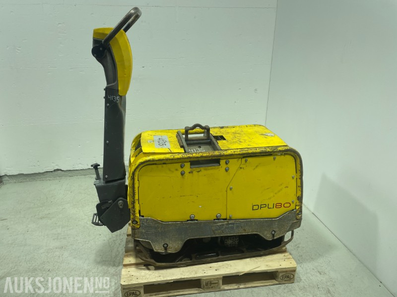 Wacker Neuson DPU80 Reversibel vibroplate 770kg - kun 298 timer - Veltnis: foto 1 Wacker Neuson DPU80 Reversibel vibroplate 770kg - kun 298 timer - Veltnis: foto 1