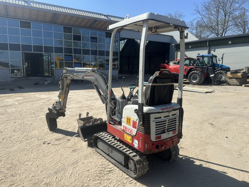 Takeuchi TB 108 3 buckets - Mini-ekskavators: foto 3 Takeuchi TB 108 3 buckets - Mini-ekskavators: foto 3