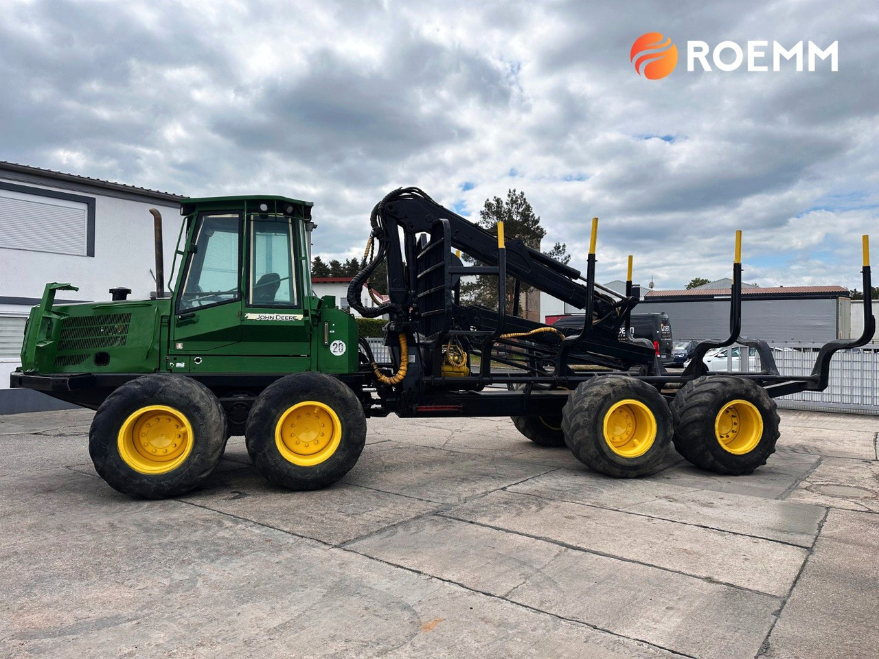 John Deere 1110 D*KRAN CF572 10 Meter - Forvarders: foto 5 John Deere 1110 D*KRAN CF572 10 Meter - Forvarders: foto 5