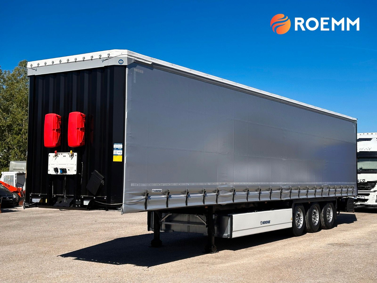 Krone ProfiLiner*XL*Lift*BPW*ADR*Getränk*Edscha*Pallet - Tenta puspiekabe: foto 2 Krone ProfiLiner*XL*Lift*BPW*ADR*Getränk*Edscha*Pallet - Tenta puspiekabe: foto 2