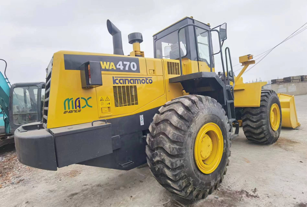 Komatsu WA470 Used Wheel Loader WA380 WA320 WA500 WA600 Loader in High Quality for Sale - Riteņu iekrāvējs: foto 5 Komatsu WA470 Used Wheel Loader WA380 WA320 WA500 WA600 Loader in High Quality for Sale - Riteņu iekrāvējs: foto 5