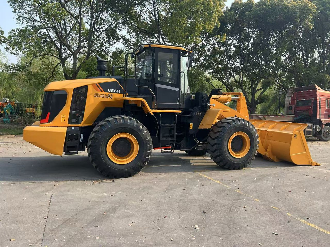 Liugong CLG 856H used wheel loader with cummins engine - Riteņu iekrāvējs: foto 2 Liugong CLG 856H used wheel loader with cummins engine - Riteņu iekrāvējs: foto 2