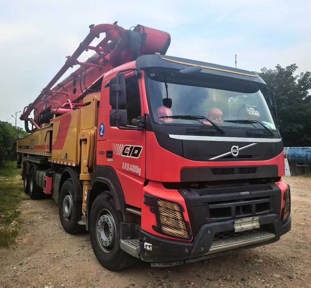 VOLVO 62 Meters Original Concrete Pump Truck Construction Machinery Cement Pumping Equipment Mounted Concrete Pump Truck for Sale - Betona sūknis: foto 3 VOLVO 62 Meters Original Concrete Pump Truck Construction Machinery Cement Pumping Equipment Mounted Concrete Pump Truck for Sale - Betona sūknis: foto 3