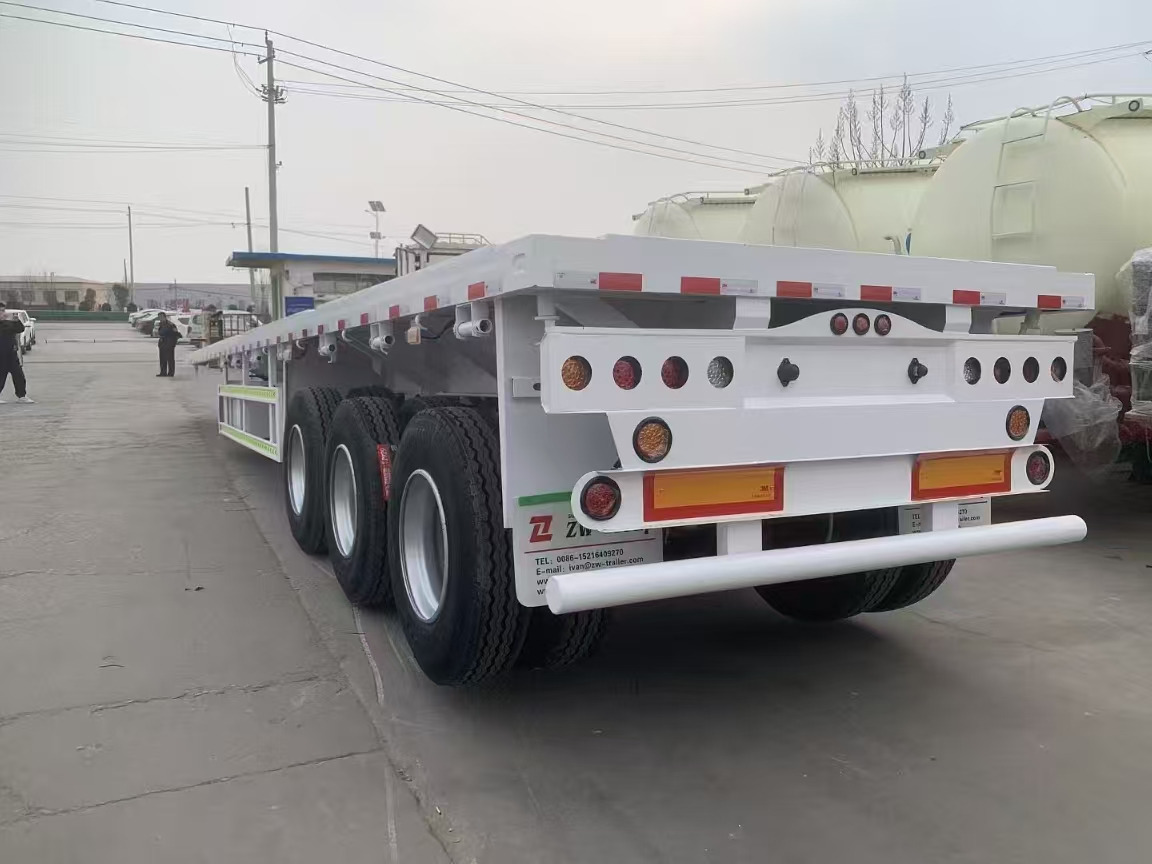 ZHICHENG Semi Flat Bed Low Bed in New Condition līzingu ZHICHENG Semi Flat Bed Low Bed in New Condition: foto 29
