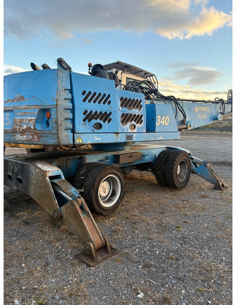 Riteņu ekskavators Fuchs MHL340: foto 11