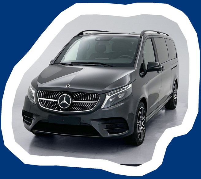 Mercedes-Benz V-Klasse 250d 4-MATIC Extra-Lang AMG Dubbele Cabine Elektrische schuifdeuren Distronic Burmester Trekhaak afneembaar 2500kg - Kravas mikroautobuss, Kravas-pasažieru furgons: foto 1 Mercedes-Benz V-Klasse 250d 4-MATIC Extra-Lang AMG Dubbele Cabine Elektrische schuifdeuren Distronic Burmester Trekhaak afneembaar 2500kg - Kravas mikroautobuss, Kravas-pasažieru furgons: foto 1