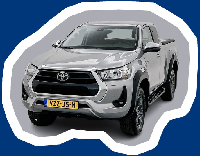 Toyota Hilux 2.4 D-4D Xtra Cab Professional Toneau cover 4x4 3.5t trekhaak Navigatie Stoelverwarming - Pikaps: foto 1 Toyota Hilux 2.4 D-4D Xtra Cab Professional Toneau cover 4x4 3.5t trekhaak Navigatie Stoelverwarming - Pikaps: foto 1