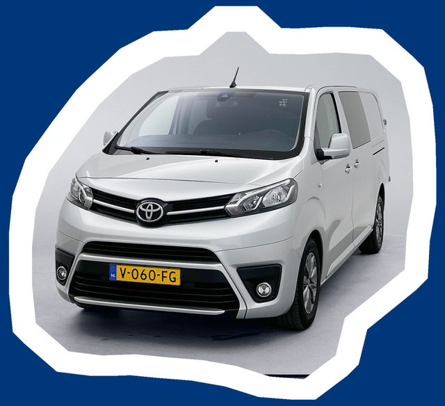 Toyota ProAce Worker 2.0 D-4D Professional DC Long Dubbele Cabine Navigatie Trekhaak Navigatie Cruise Control - Mazs furgons, Kravas-pasažieru furgons: foto 1 Toyota ProAce Worker 2.0 D-4D Professional DC Long Dubbele Cabine Navigatie Trekhaak Navigatie Cruise Control - Mazs furgons, Kravas-pasažieru furgons: foto 1