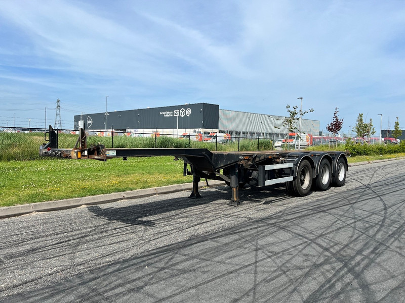 D-Tec Multi Container chassis 3- Axle FT-43-03V 3 / SAF / Trommelremmen / Liftas / 2x 20ft / 30ft / 40ft / HIgh Cube - Puspiekabe noņemamā virsbūve/ Konteineru vedējs: foto 1 D-Tec Multi Container chassis 3- Axle FT-43-03V 3 / SAF / Trommelremmen / Liftas / 2x 20ft / 30ft / 40ft / HIgh Cube - Puspiekabe noņemamā virsbūve/ Konteineru vedējs: foto 1