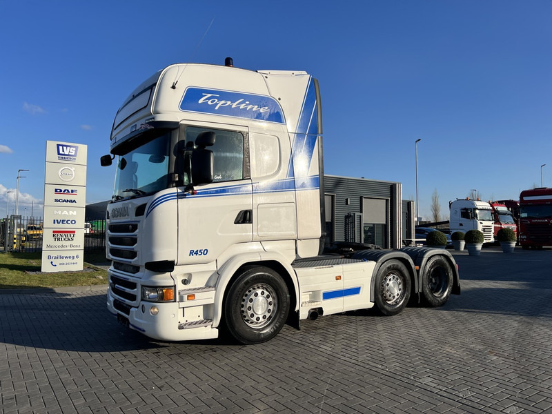 Scania R450 6x2 Topline trekker Steering / 2x Tank / Full Air / SCR Only - Vilcējs: foto 1 Scania R450 6x2 Topline trekker Steering / 2x Tank / Full Air / SCR Only - Vilcējs: foto 1