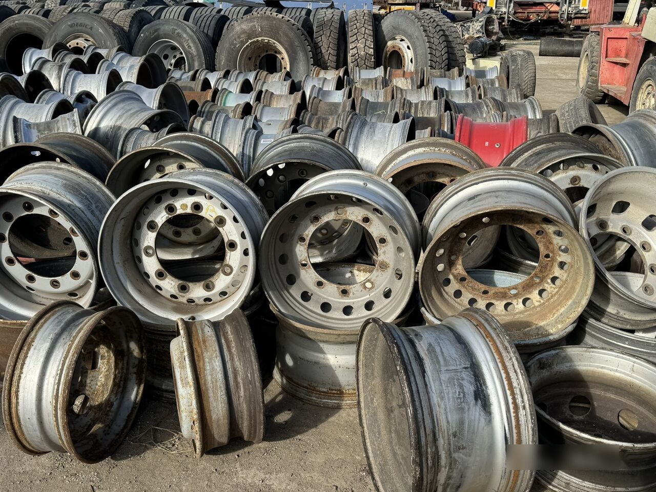 Alcoa Jante fier / aluminiu pentru autotractoare sau semiremorci 22,5 - Riteņa disks - Kravas automašīna: foto 1 Alcoa Jante fier / aluminiu pentru autotractoare sau semiremorci 22,5 - Riteņa disks - Kravas automašīna: foto 1