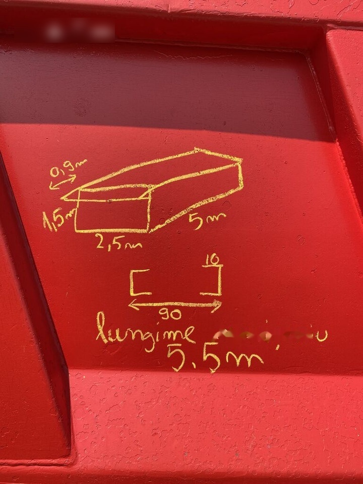 Bena 8x4 cu semissiu si cilindru : 5,5 m lungime semisasiu - Virsbūve un ārpuse - Kravas automašīna: foto 4 Bena 8x4 cu semissiu si cilindru : 5,5 m lungime semisasiu - Virsbūve un ārpuse - Kravas automašīna: foto 4