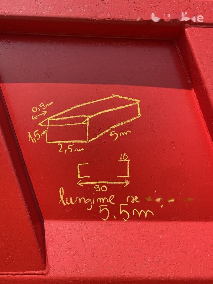 Bena 8x4 cu semissiu si cilindru : 5,5 m lungime semisasiu - Virsbūve un ārpuse - Kravas automašīna: foto 3 Bena 8x4 cu semissiu si cilindru : 5,5 m lungime semisasiu - Virsbūve un ārpuse - Kravas automašīna: foto 3