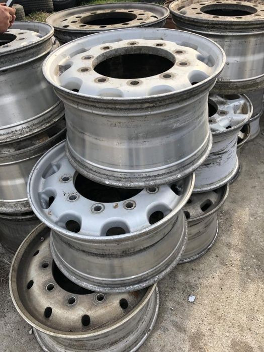 Riteņa disks - Kravas automašīna Janta semiremorca Krone Schmitz 22.5 din dezmembrari + alte mode: foto 8