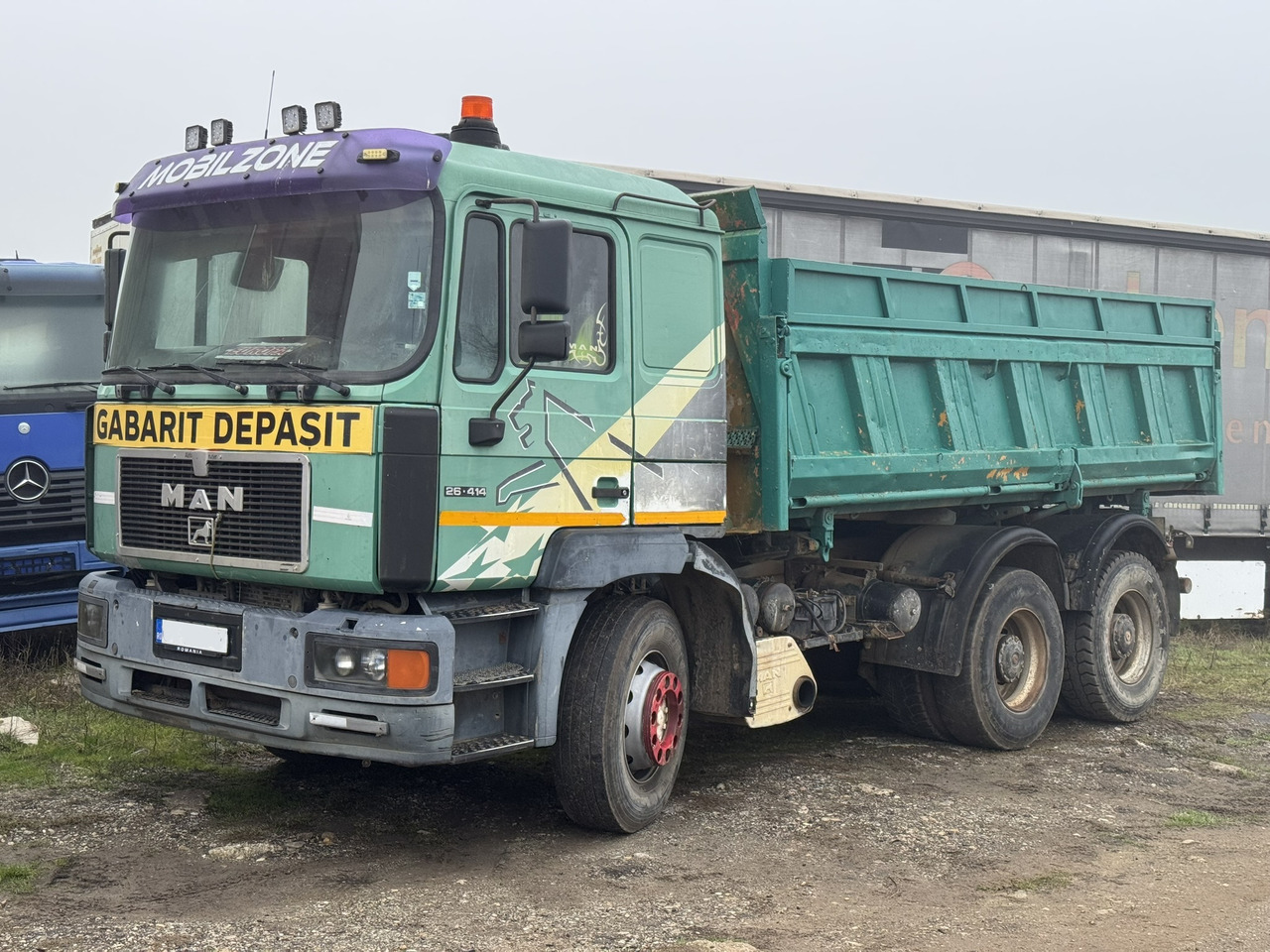 MAN 26 414 6x4 KIPPER L2000 Euro3 Manual Injection Pomp - Kravas automašīna: foto 2 MAN 26 414 6x4 KIPPER L2000 Euro3 Manual Injection Pomp - Kravas automašīna: foto 2