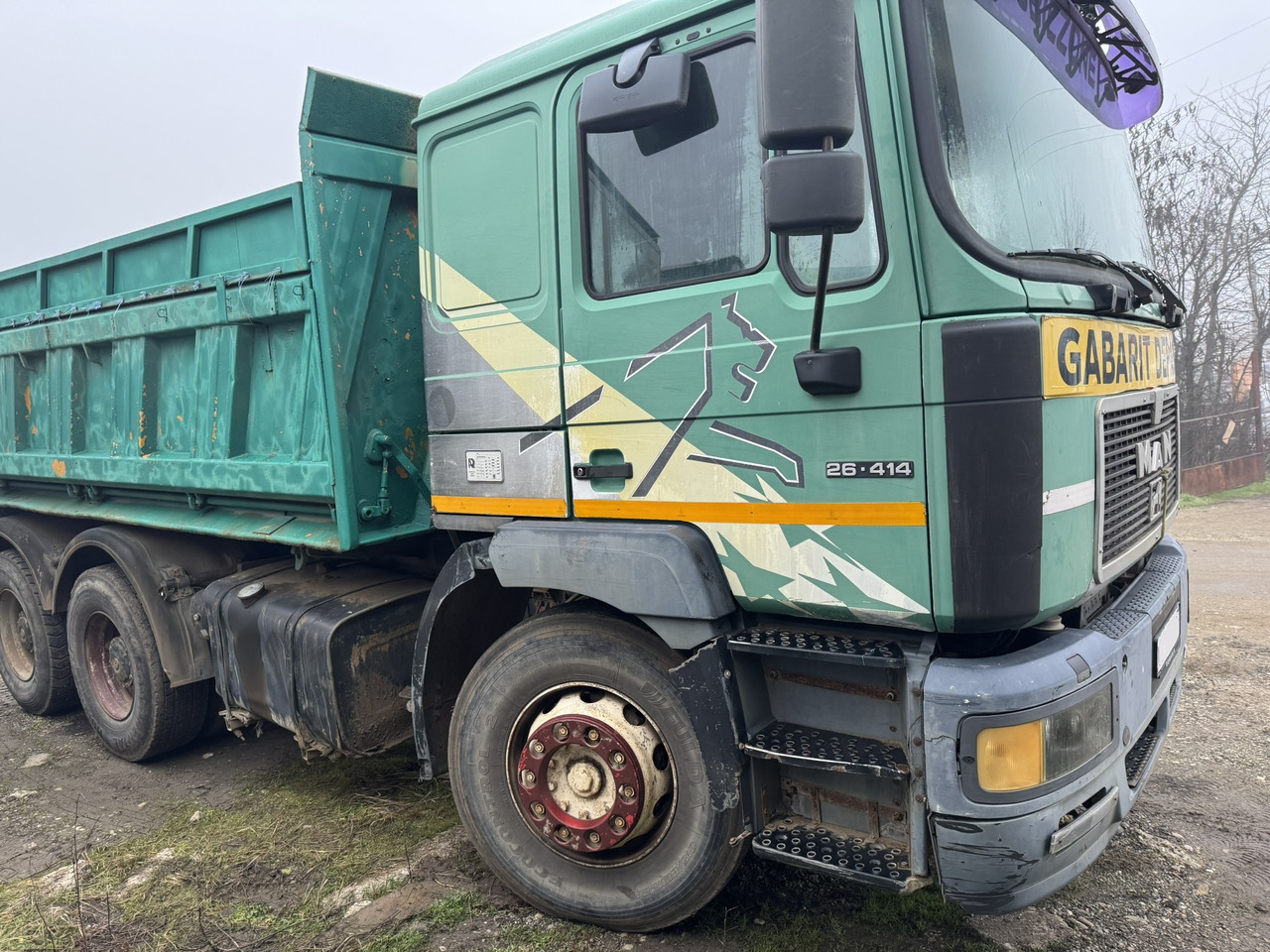 MAN 26 414 6x4 KIPPER L2000 Euro3 Manual Injection Pomp - Kravas automašīna: foto 4 MAN 26 414 6x4 KIPPER L2000 Euro3 Manual Injection Pomp - Kravas automašīna: foto 4