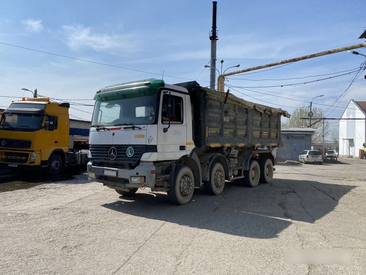 Mercedes-Benz ACTROS MP1 - Kravas automašīna pašizgāzējs: foto 4 Mercedes-Benz ACTROS MP1 - Kravas automašīna pašizgāzējs: foto 4